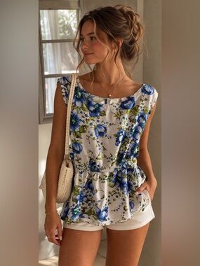 Arden B Floral Top